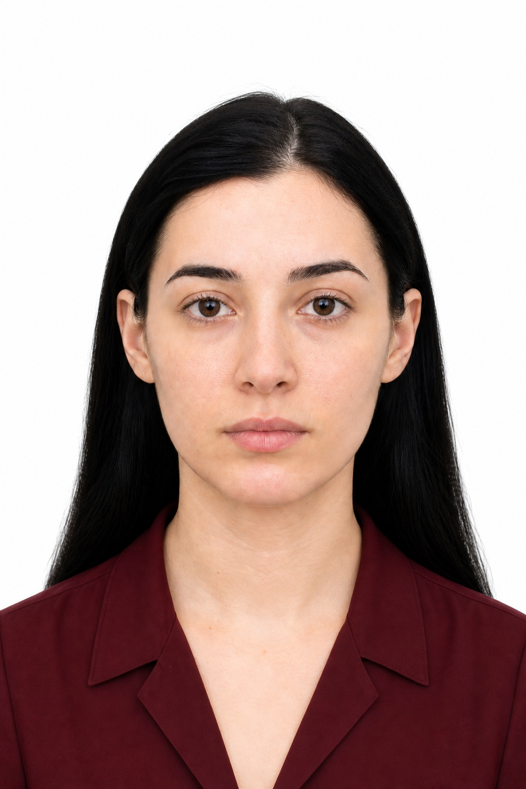 Aceeași persoană după procesarea AI