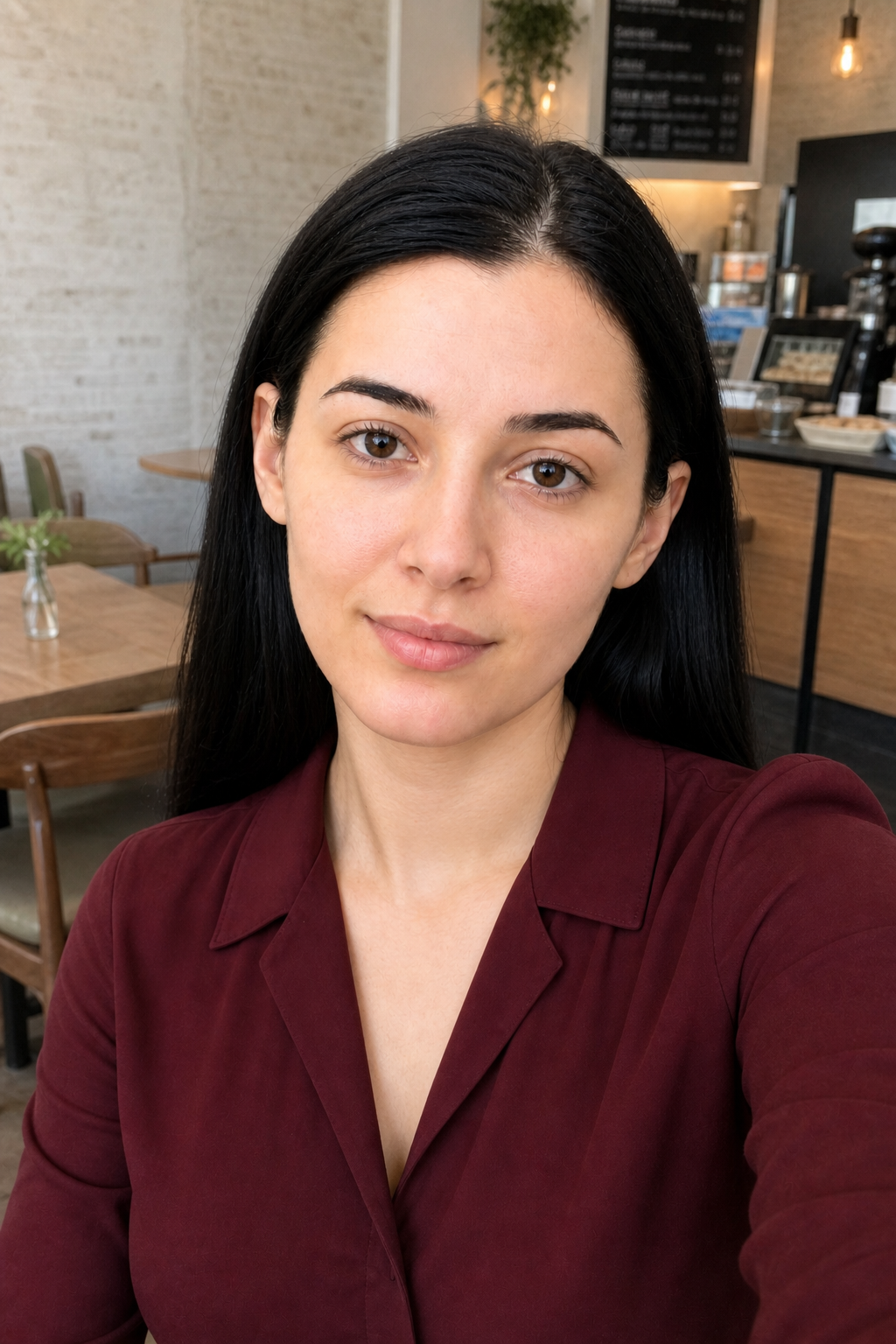 Selfie înainte de procesare